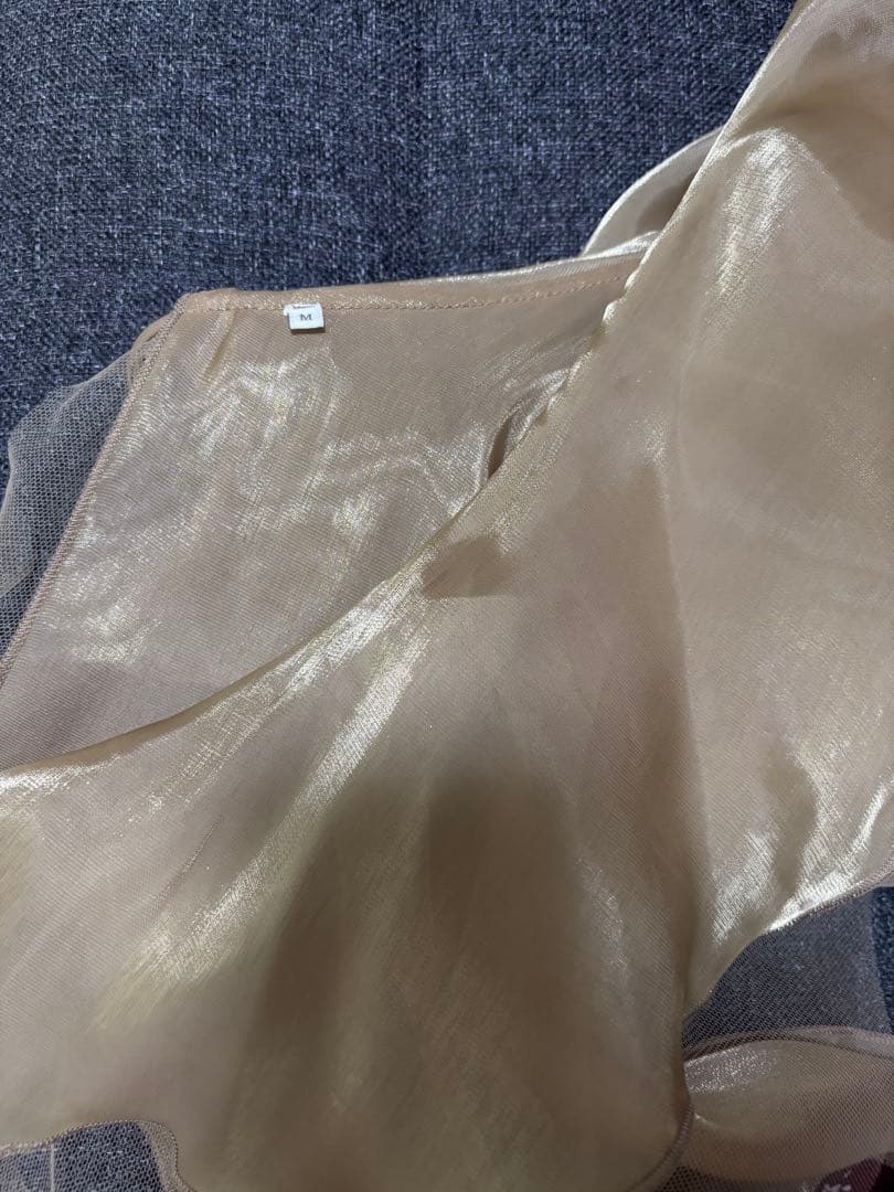 【ぽっちゃま】アシンメトリーティアードフリル3WAYベロアIラインドレス