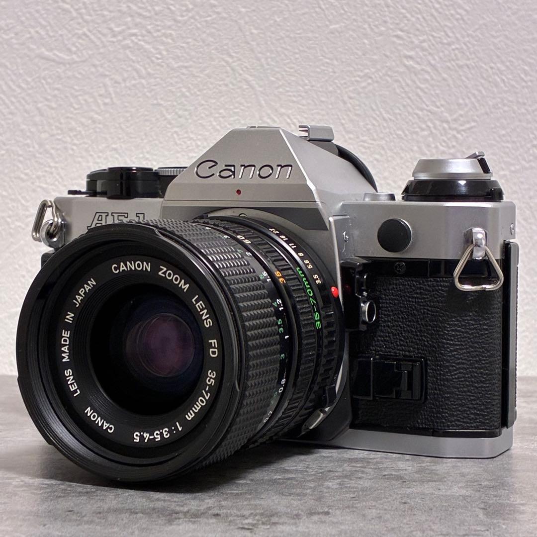 ⭐️美品⭐️モルト交換済⭐️Canon AE-1 PROGRAM ＋ズームレンズ