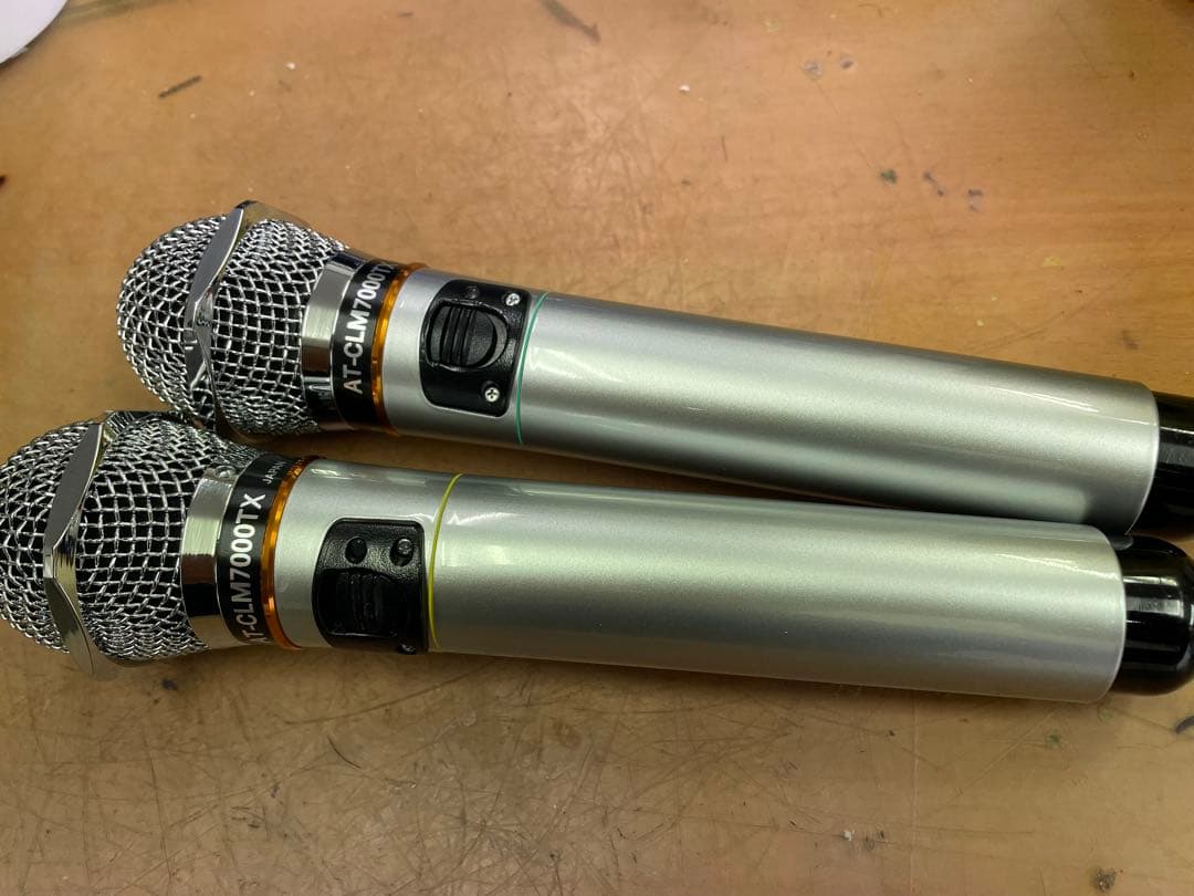 AT-CLM7000TX マイク 2本セット極上
