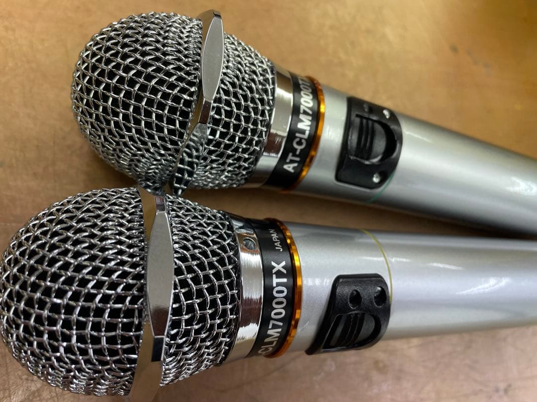 AT-CLM7000TX マイク 2本セット極上