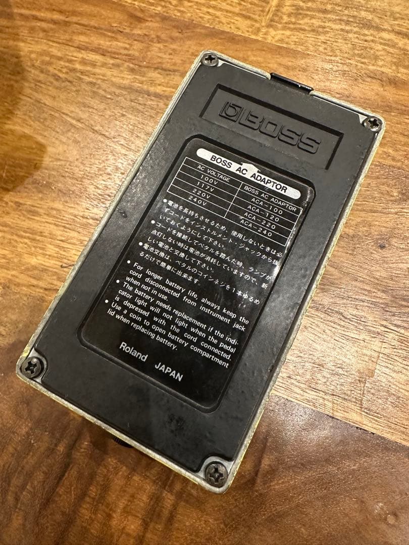 BOSS SD-1 SUPER Over Drive 1982年製 Roland