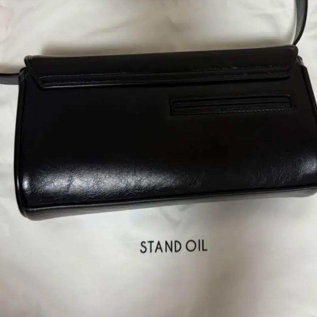 STAND OIL ブラックショルダーバッグ