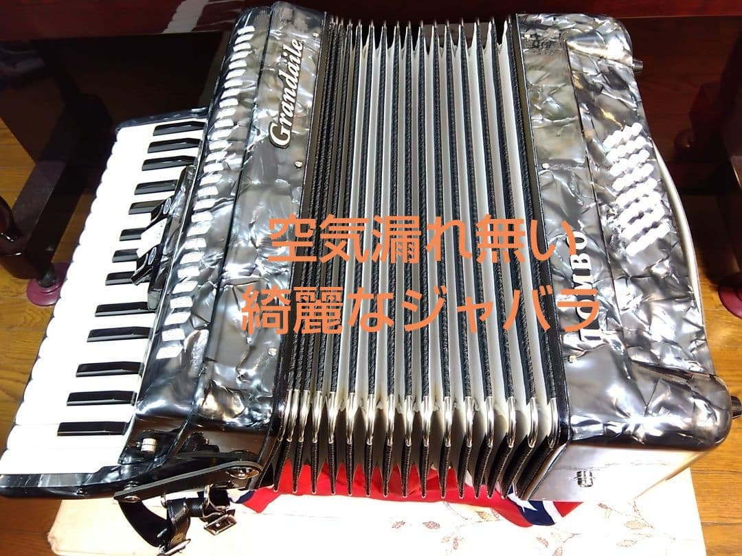 【美品即演奏可】TOMBOアコーディオンGrandaile GT32 簡易調律済