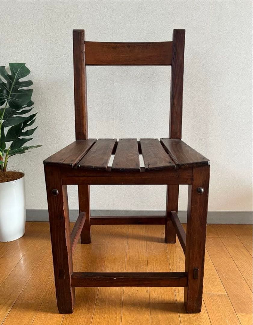 ◆アンティーク◆ 木製チェア　昭和レトロ　ヴィンテージ　古家具　椅子
