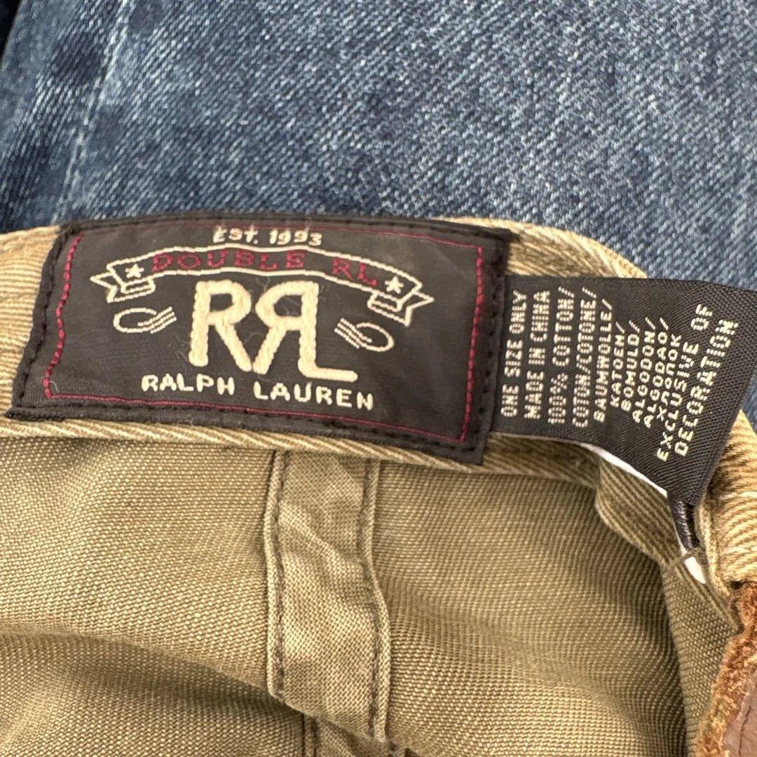 n*a様 正規品◎￼RRL ロゴ キャップ 帽子￼ ラルフローレン ダブルアール