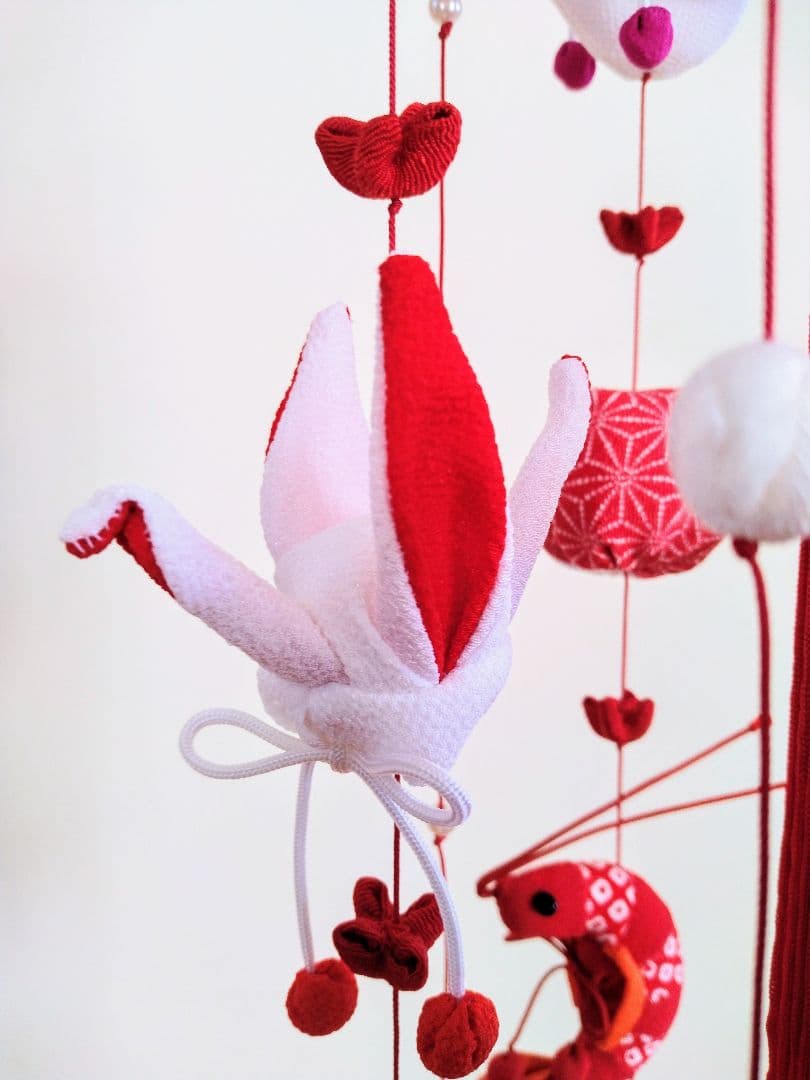 つるし飾り「つるし雛」中