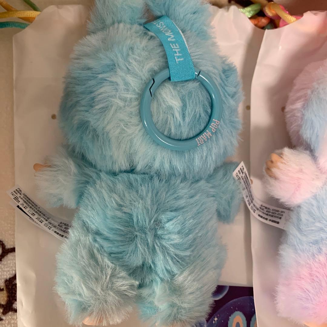 ★POP MART Big into Energy ぬいぐるみ　青・紫