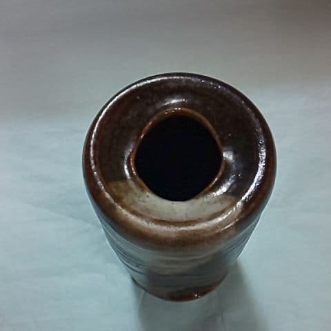 大樋焼  掛花生  花生  花瓶  茶道具