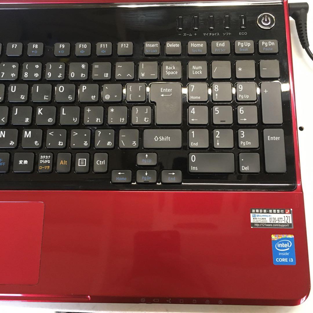 Windowsノート本体 LS350/T NEC Windows10 HDD 1TB i3-4100M