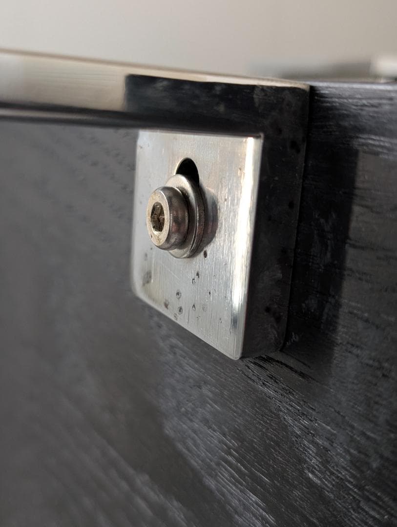 廃盤品 アルモニア メタルハンドル チェスト 引き出し(大) ポストモダン 北欧