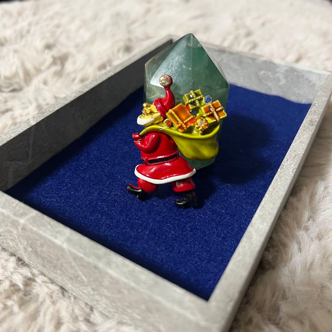 ヴィンテージARTサイン入りサンタ2体