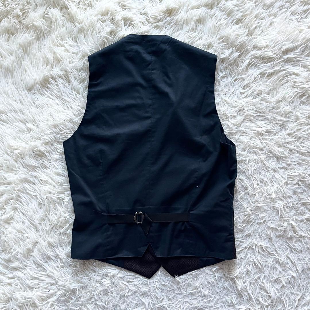 <美品タグ付>TAGLIATORE ブラウン ウール ダブル ジレ サイズ42