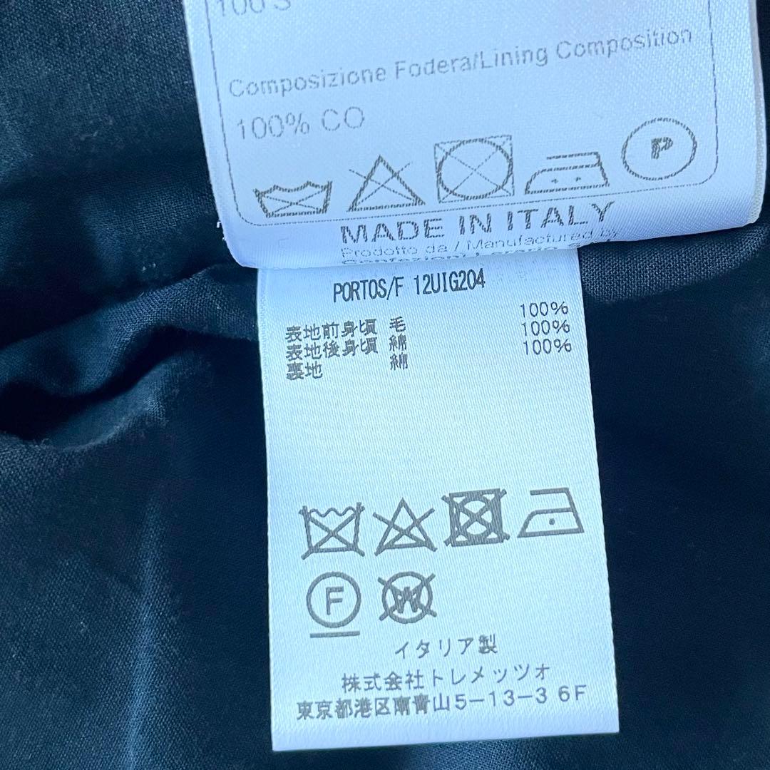 <美品タグ付>TAGLIATORE ブラウン ウール ダブル ジレ サイズ42