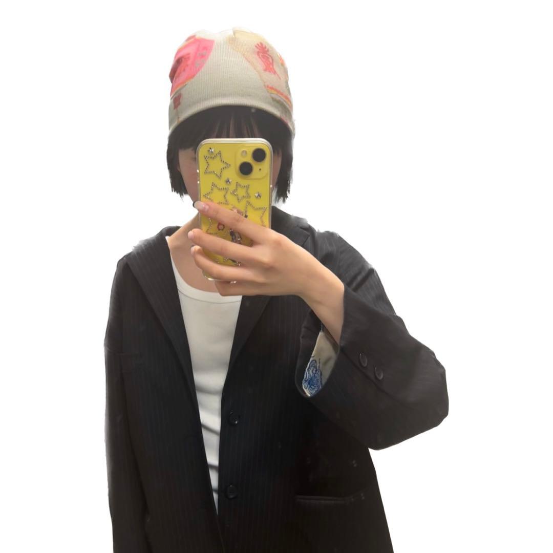 Shury Labyrinths 提灯プリント ニット帽