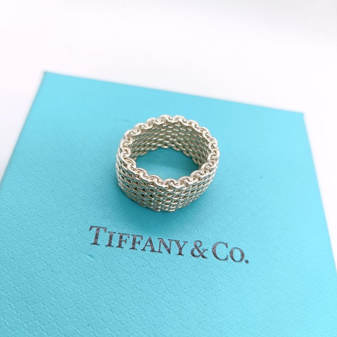 a*i様 極美品✨️　ティファニー　10.5号　サマセット　リング　925 シル