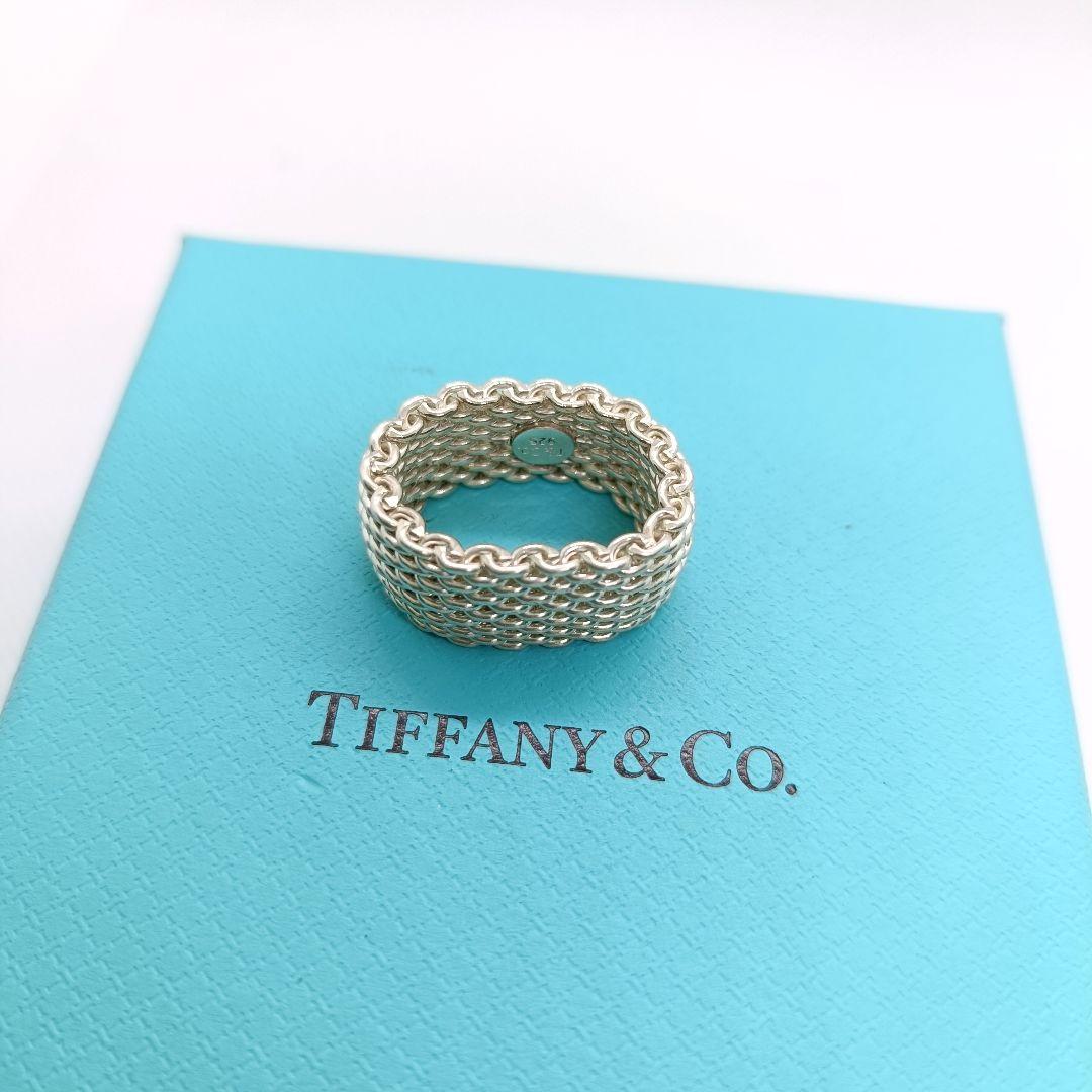 a*i様 極美品✨️　ティファニー　10.5号　サマセット　リング　925 シル