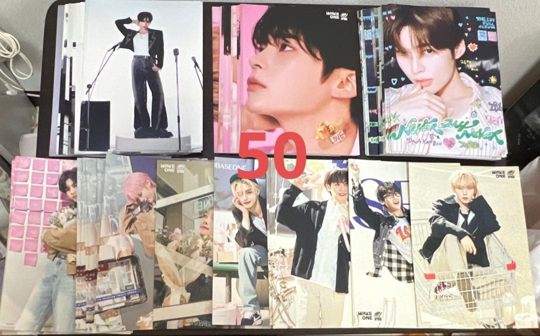 zerobaseone zb1 ゼベワン　トレカ　特典　封入物　まとめ売り