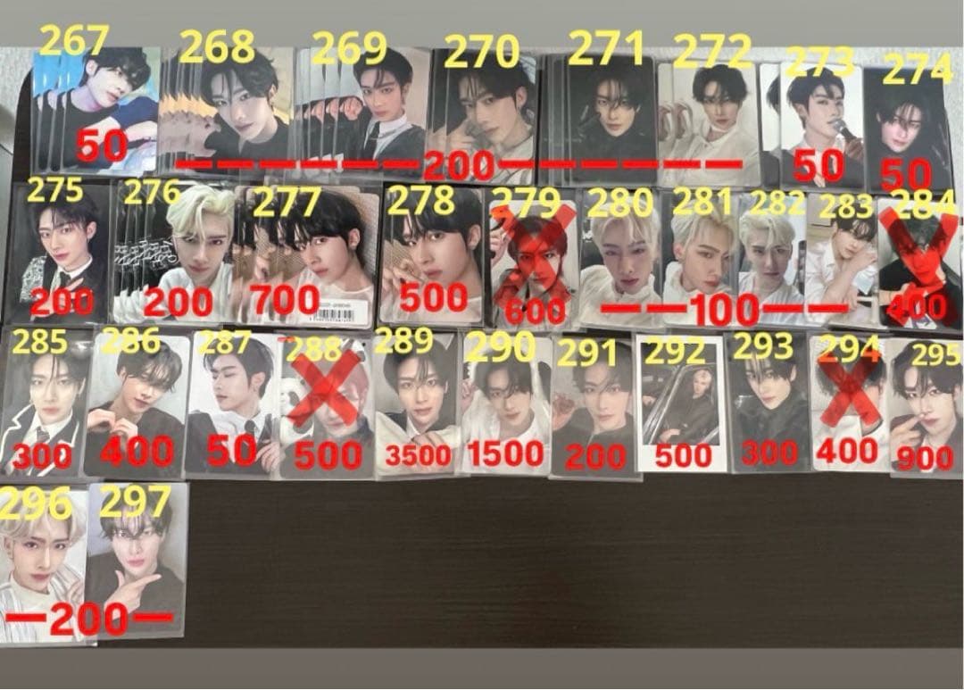 zerobaseone zb1 ゼベワン　トレカ　特典　封入物　まとめ売り