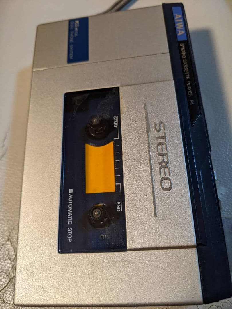 AIWA　ステレオカセットプレーヤー　hs-p1 ジャンク品