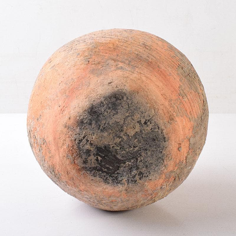 タイ古陶磁　バンチェン土器　アンダーソン土器　壷　台付き　C R8688H