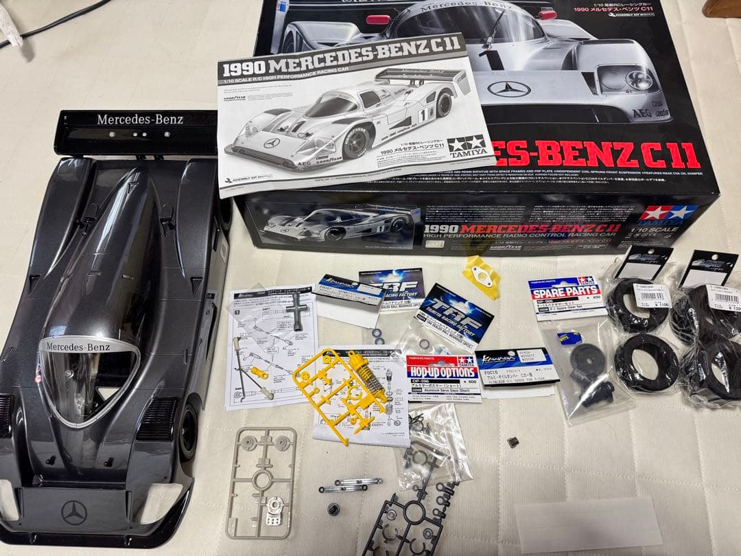 直接お渡し可能です　TAMIYA MERCEDES-BENZ C11 1/10