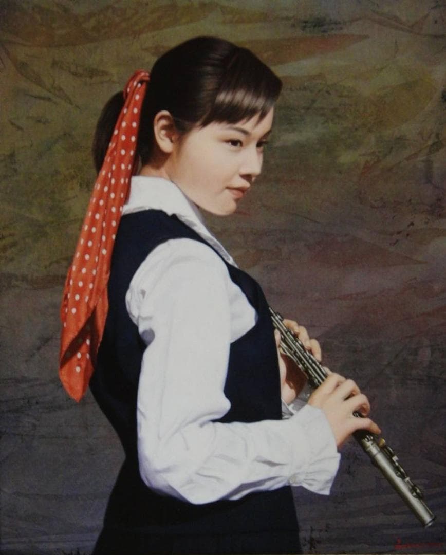 清水悦男、【ベレニケ】、希少な額装用画集より、新品額装付