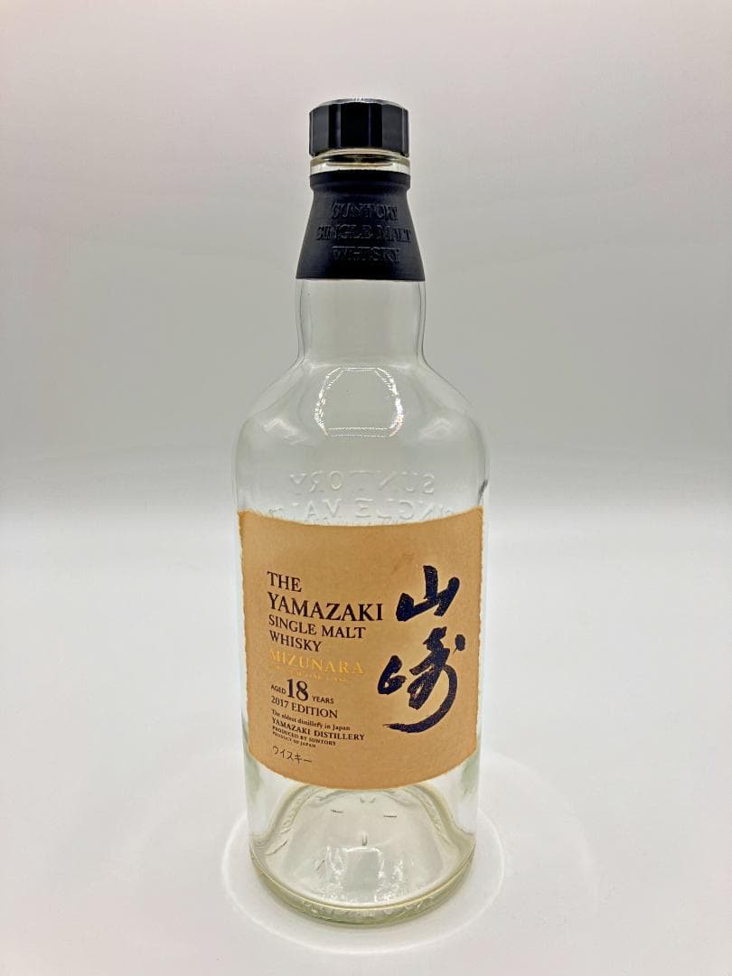 ★レア★ 山崎18年 ミズナラ 2017 空瓶 木箱 冊子