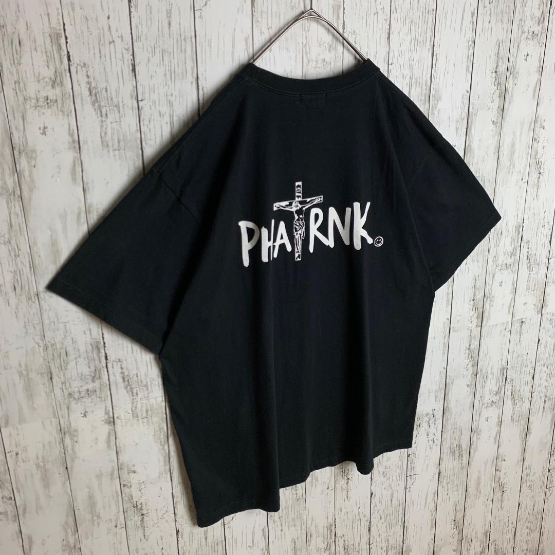 【超絶人気モデル】ファットランク☆ビッグバックキリストロゴ入りTシャツ1814.