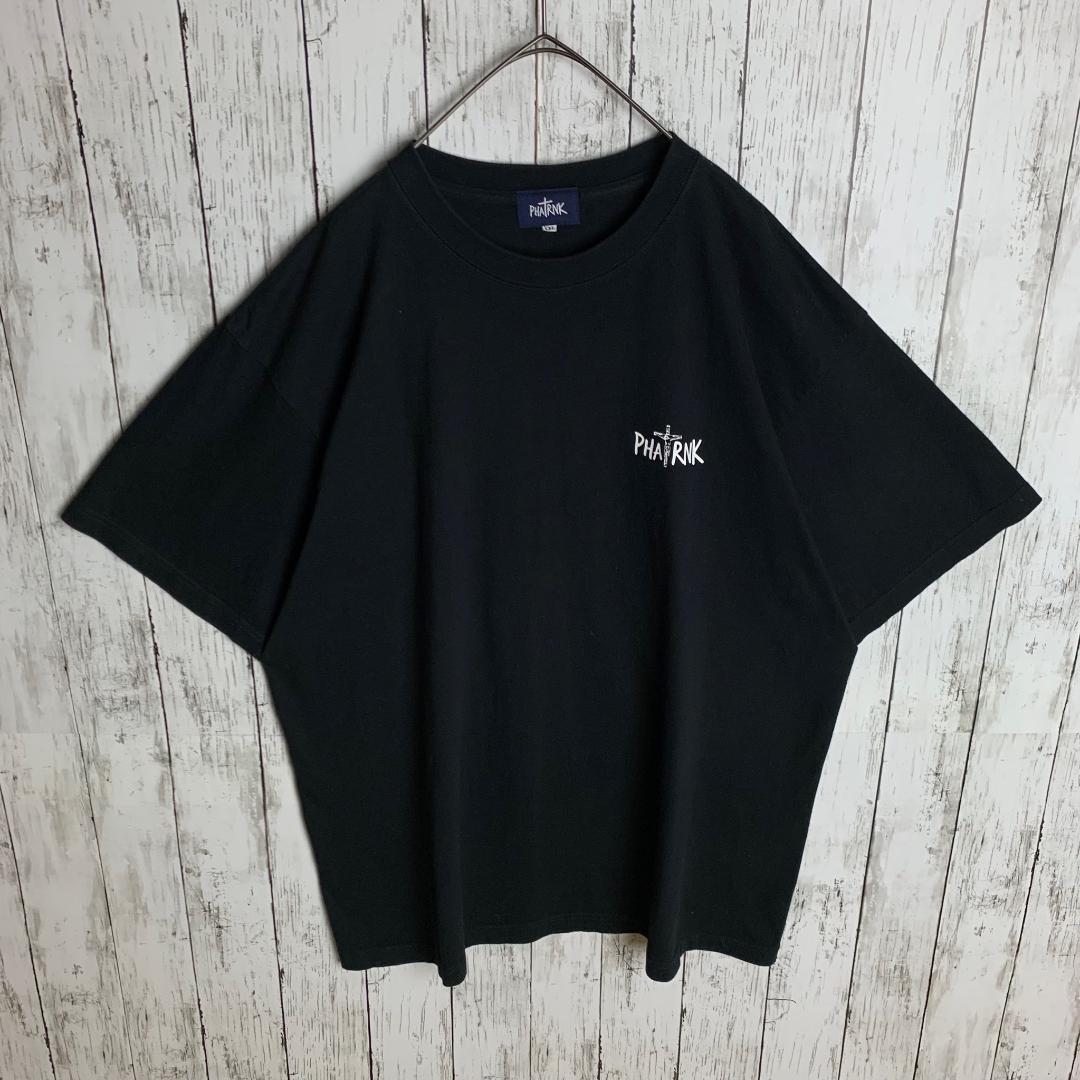 【超絶人気モデル】ファットランク☆ビッグバックキリストロゴ入りTシャツ1814.