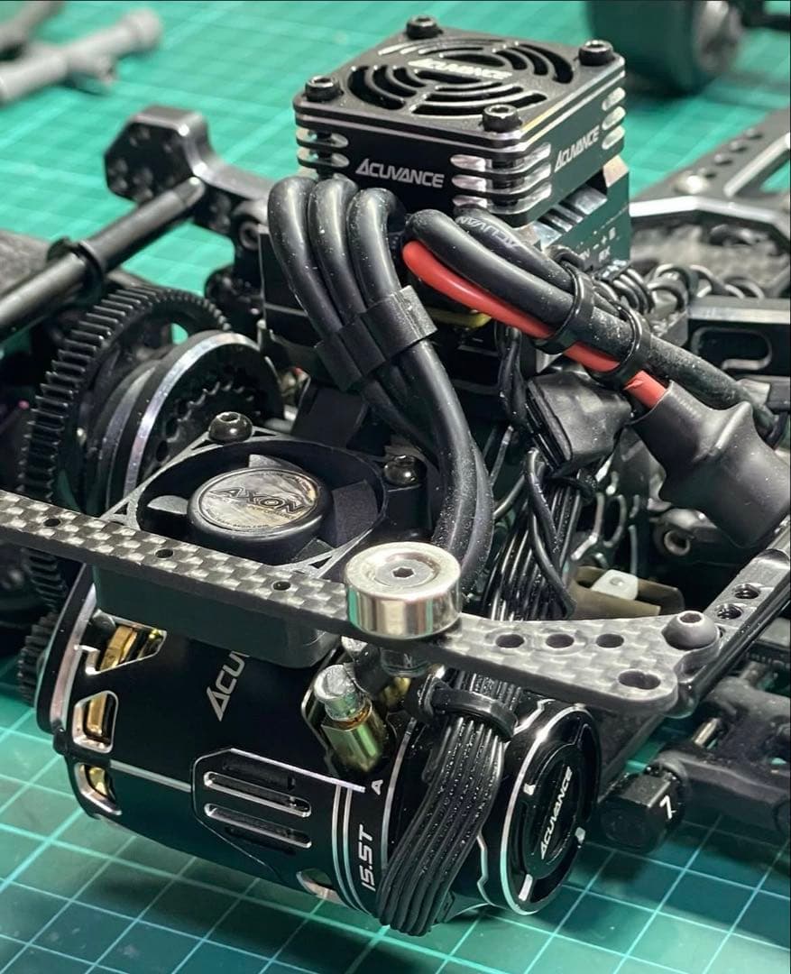 ラジドリシャーシ プロポ、メカ付き室内走行のみオプション多数