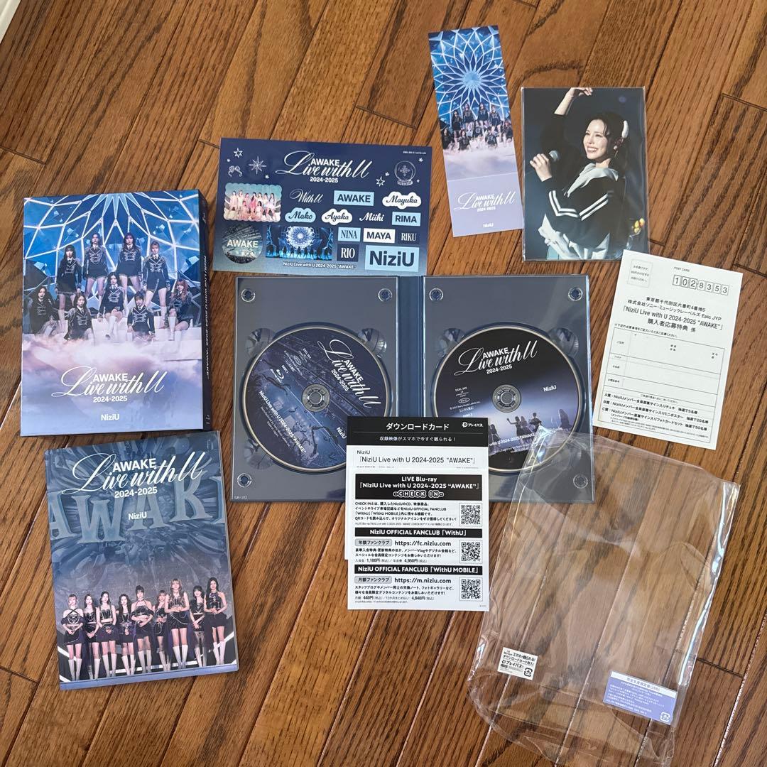 NiziU/ Live 2024-2025\"\"AWAKE Blu-ray 新作❗️