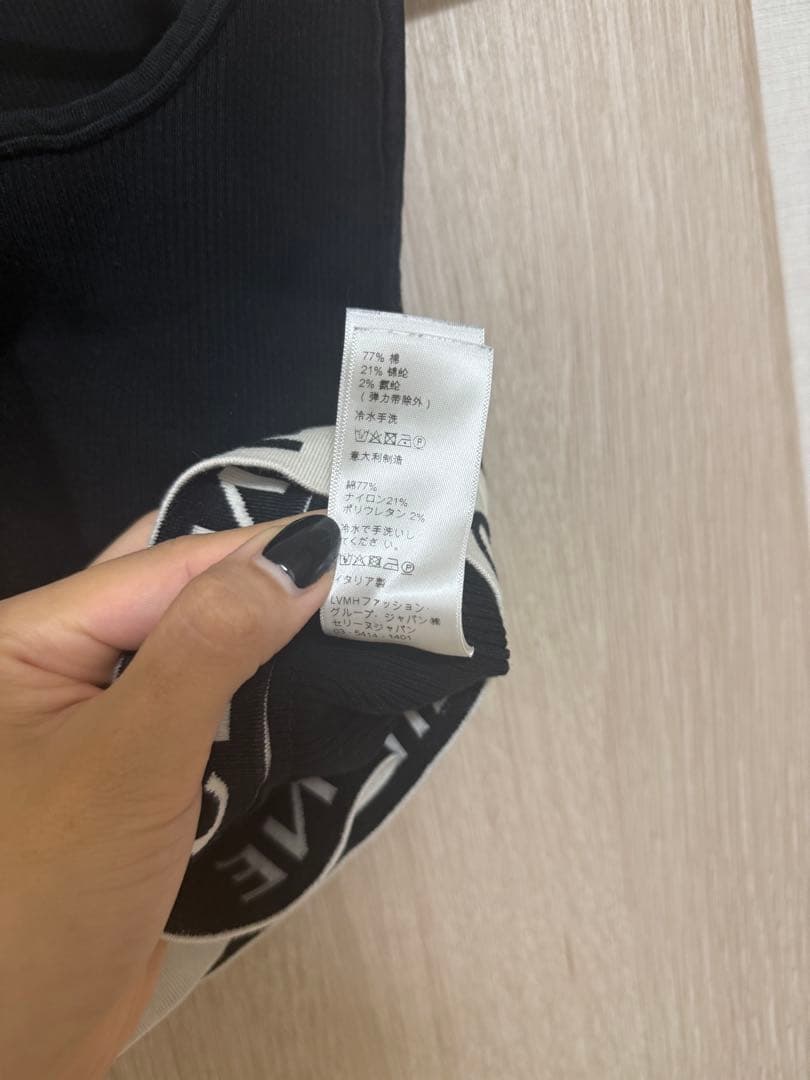 正規品　CELINE セリーヌ　アスリートブラ　チューブトップ　タンクトップ