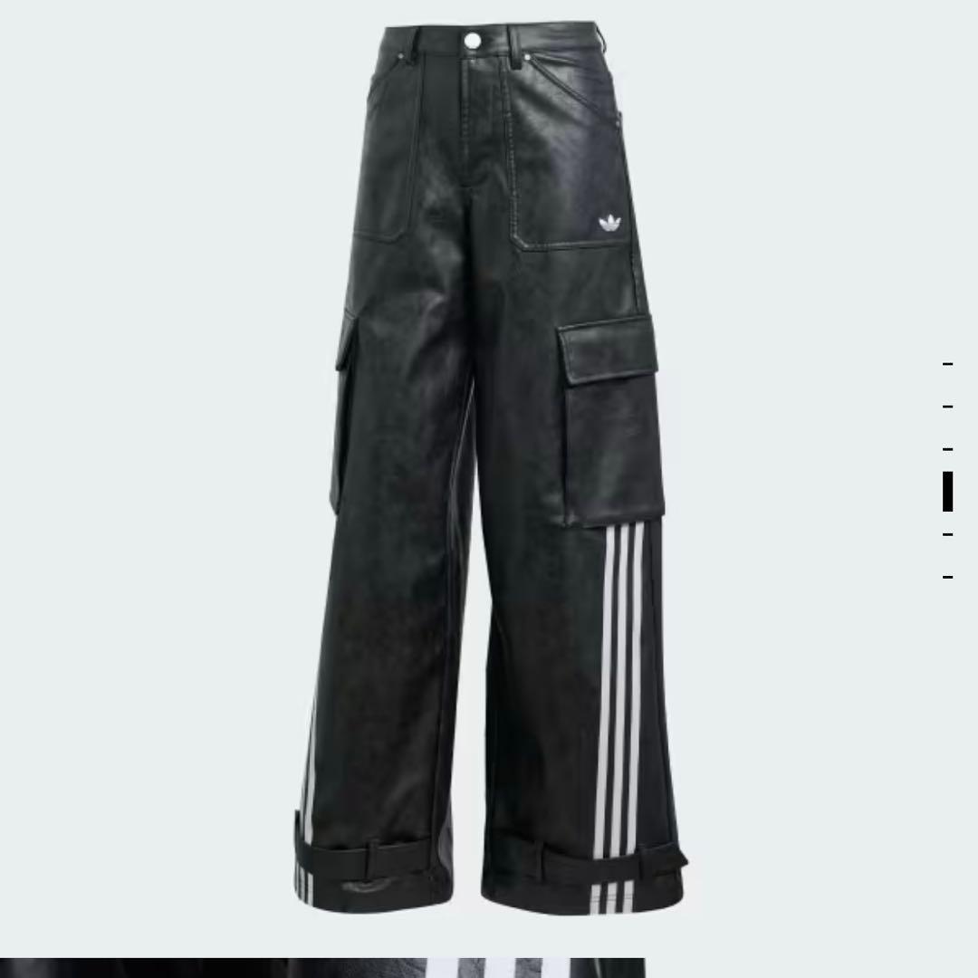 Adilenium シーズン 3 ビンテージ フェイクレザーパンツ