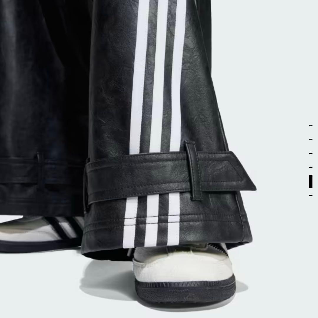 Adilenium シーズン 3 ビンテージ フェイクレザーパンツ