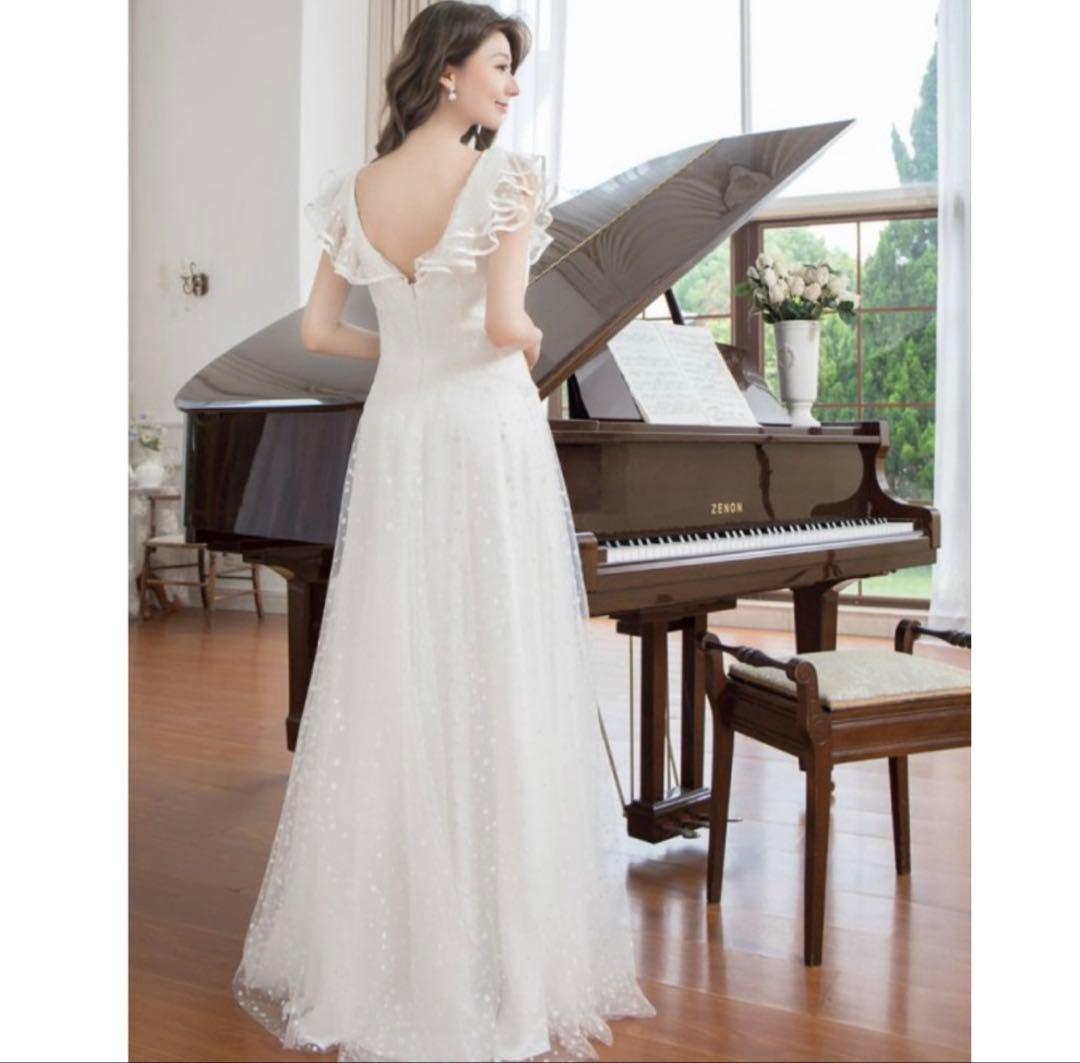 二の腕見せたくない方！ロングドレス　ナイトドレス　キャバ