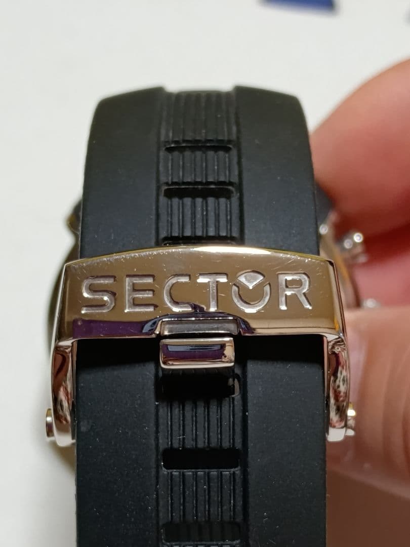 ロ*ム様 SECTOR クォーツ腕時計 レトログラード　クロノグラフ