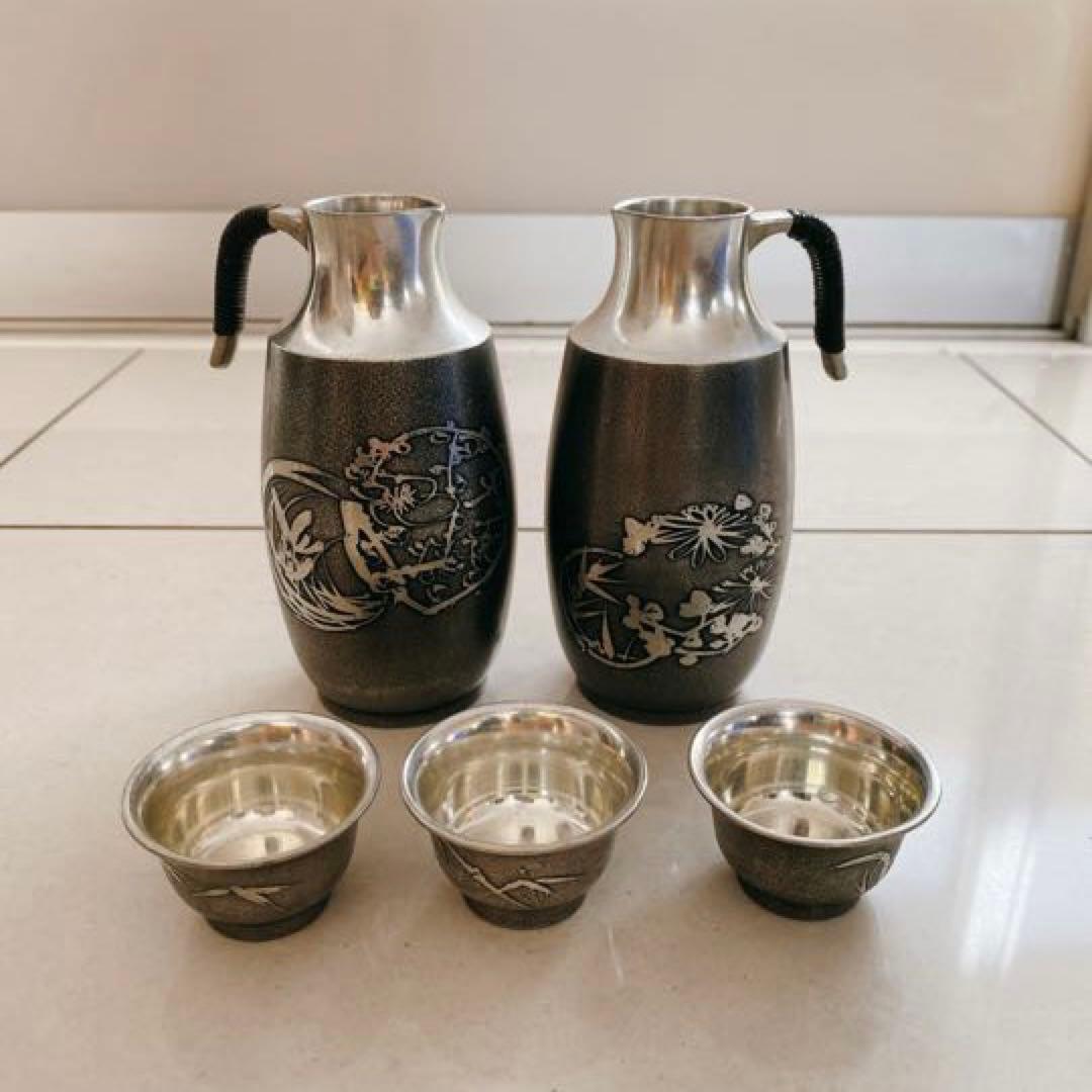 錫製　酒器　ピューター