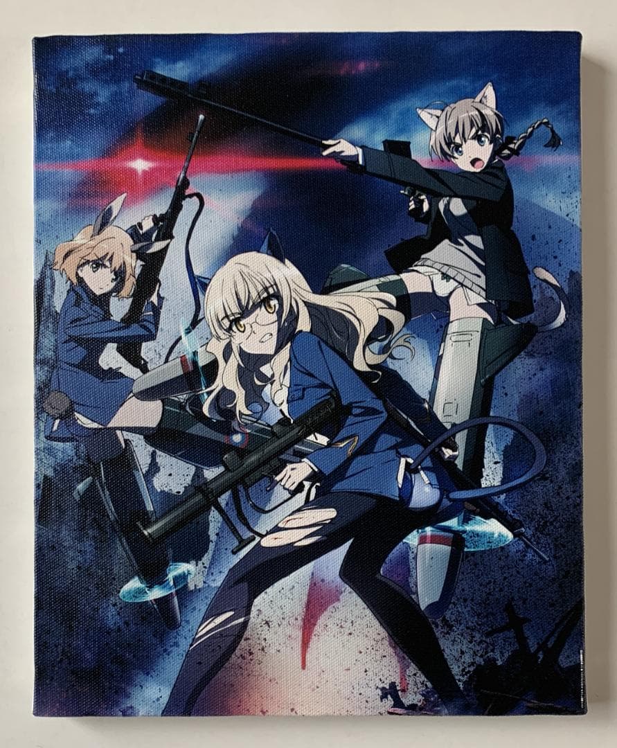 【非売品】 ストライクウィッチーズ OVA F3デジタルキャンバス 全4種