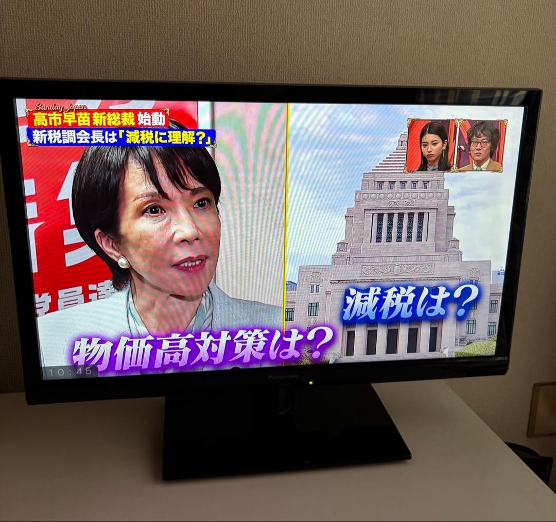 パナソニック 24V型 液晶テレビ ビエラ TH-24C300 純正リモコン付