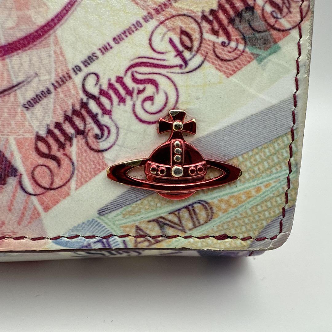 空 豆子 様Vivienne Westwood マネー＆ウォレス 二つ折り財布.