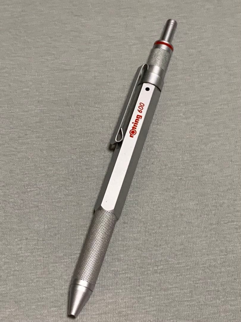 ロットリング600 トリオペン　シルバー　廃盤