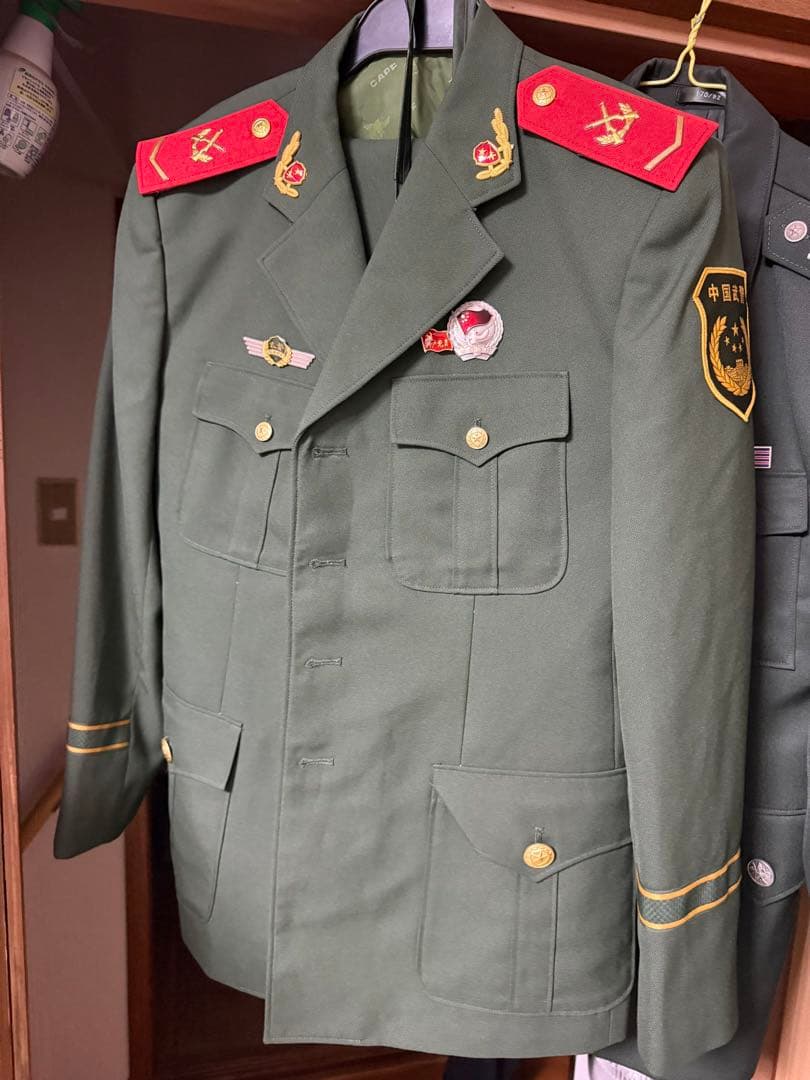 07武警士兵春秋常服 上下セット