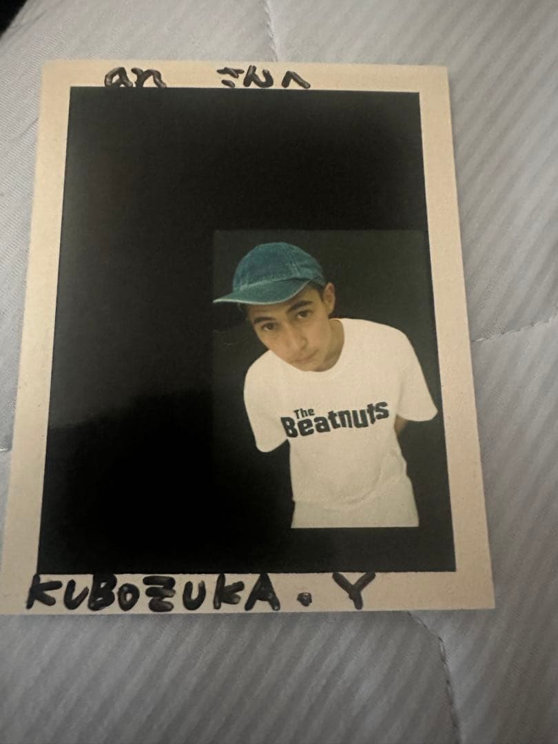 窪塚洋介　直筆サイン入りポラ