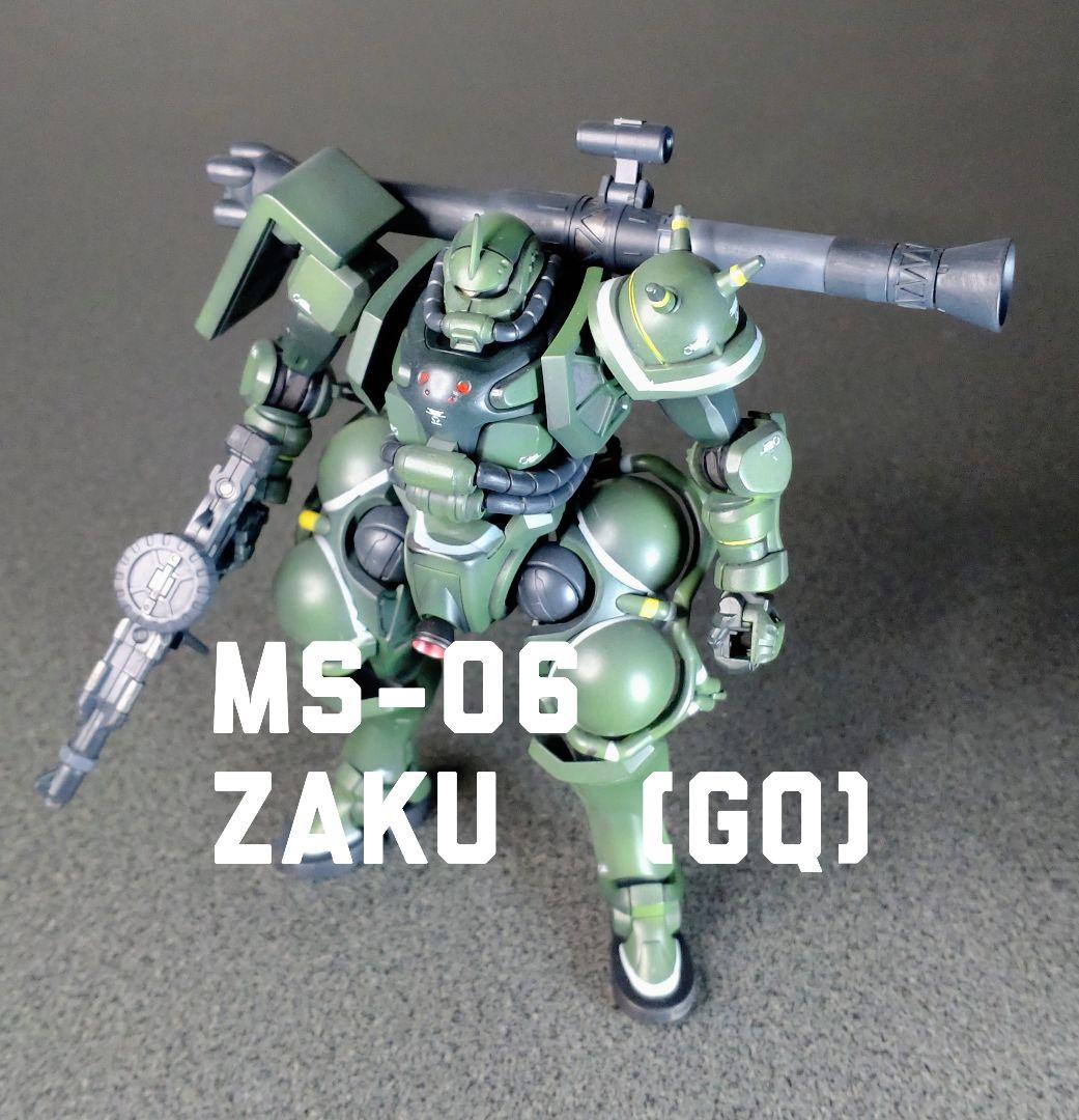 HGザク　ジークアクス版　塗装済完成品