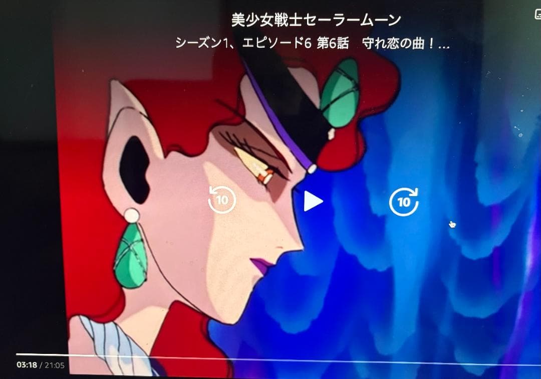 美少女戦士セーラームーン第6話 ★クイーンベリル ラフ画　レイアウト原画２点