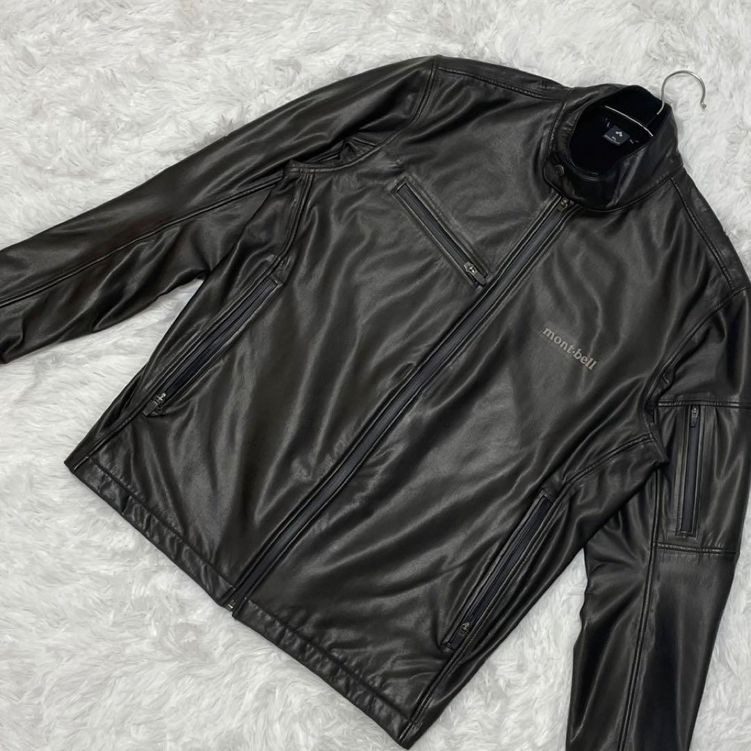 廃盤 GORE-TEX モンベル XLサイズ ビエントクロス ジャケット レザー