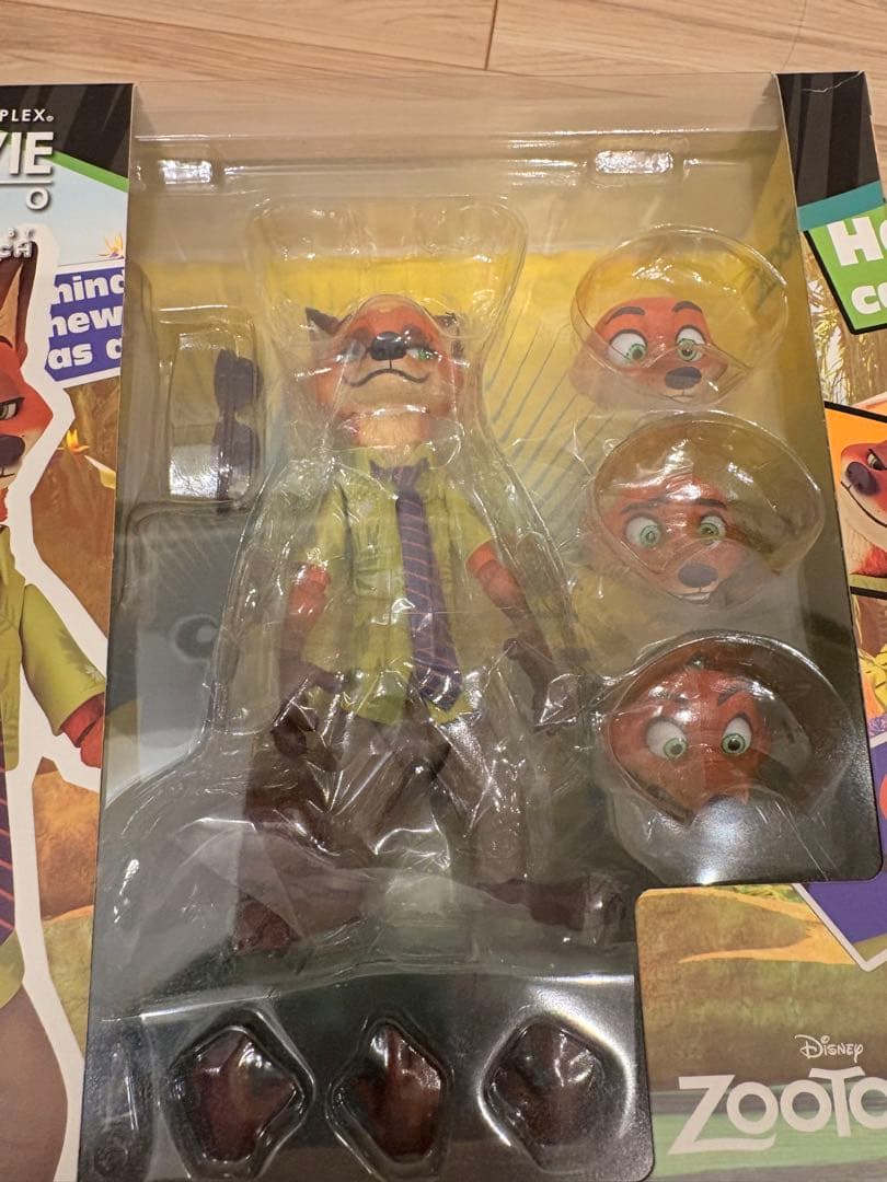 入**様 リボルテック ムービーリボ ズートピア ニック 開封美品