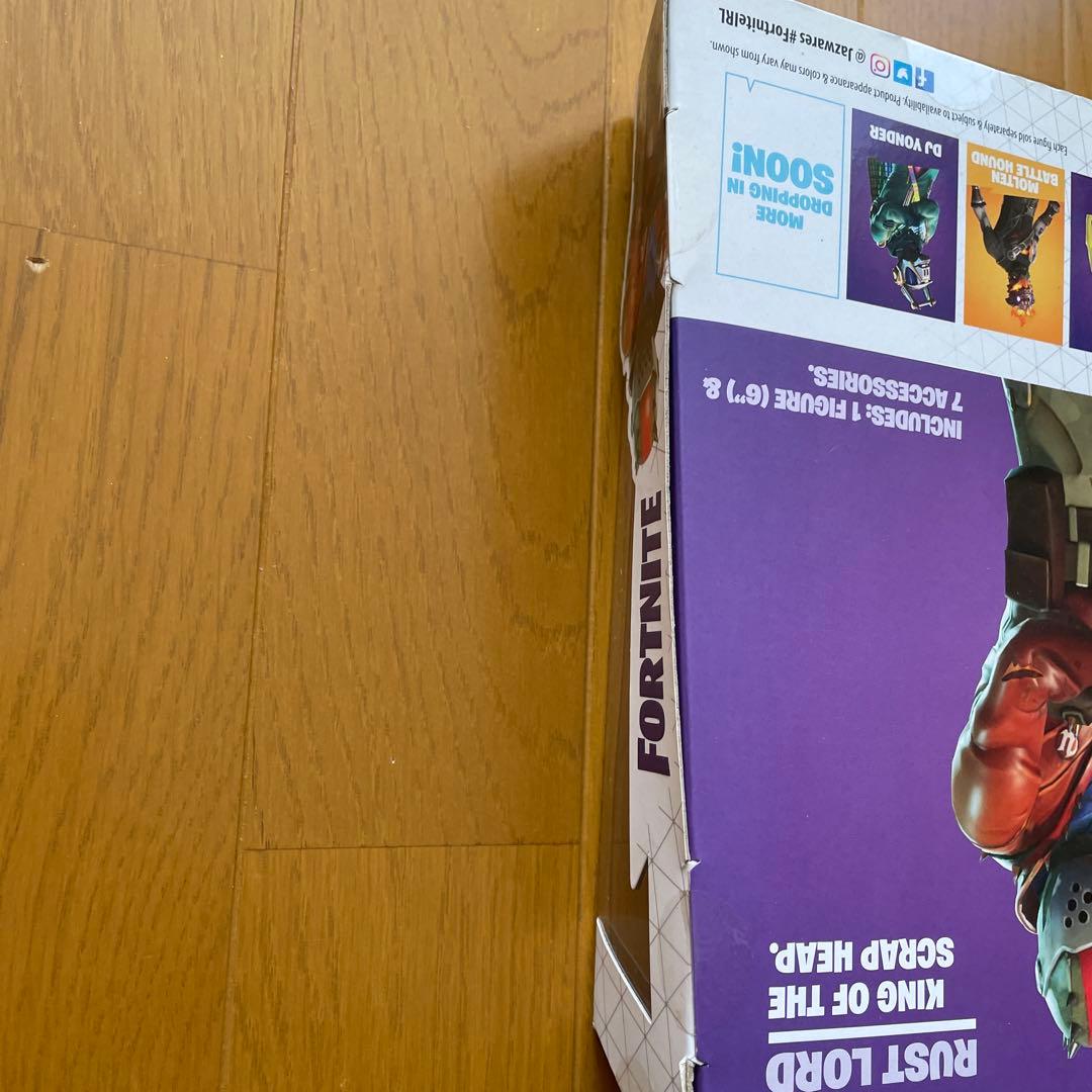 未使用　Fortnite Rust Lord フィギュア legendary