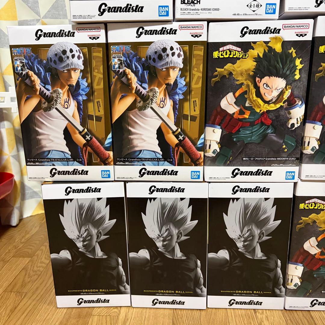 Grandista プライズフィギュア まとめ売り ワンピース ドラゴンボール