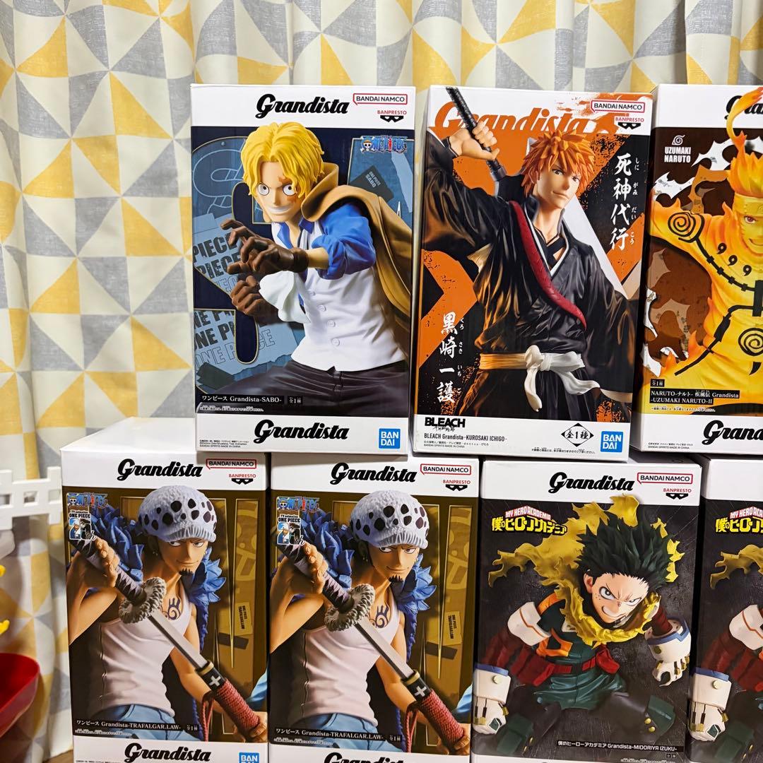 Grandista プライズフィギュア まとめ売り ワンピース ドラゴンボール